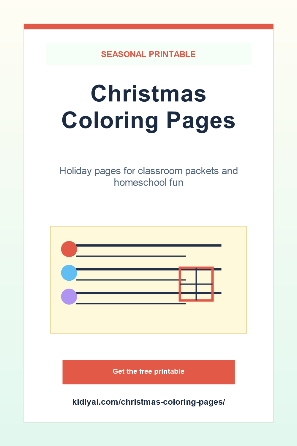 Christmas Coloring Pages Pinterest pin
